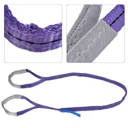 Loadx 2000 Kg (2 Ton) x 8 m Two Ply Flat Polyester Webbing Sling LXWS2T8M image 4