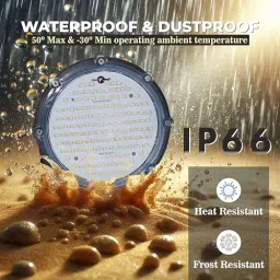 FORUS 70 W Led Well Glass Light IP66 Cool White image 3