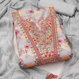 SAINOOR Embroidered Unstitched Dress Material-picture-10