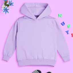 NUSYL Full Sleeves Solid Sweatshirt - Purple-image-28