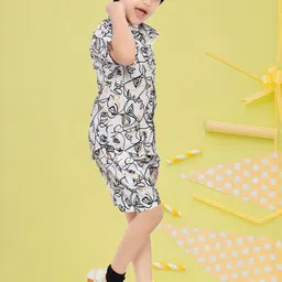 NAAMJAP Kids-Unisex Pure Cotton Printed Clothing Set image 3