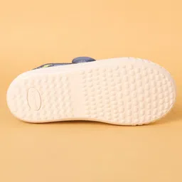 Cute Walk by Babyhug Velcro Closure Dino Printed Casual Shoes - Blue image 5