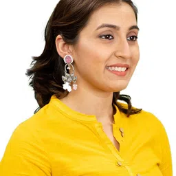 Shining Jewel - By Shivansh Contemporary Drop Earrings-picture-38