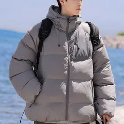 Mast & Harbour Men Lightweight Puffer Jacket image 3