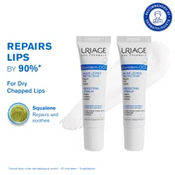Uriage Bariederm-Cica Protecting Lip Balm With Squalane,Phytosterol For Dry & Chapped Lips-Pack Of 2 image 1