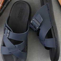 HERE&NOW Men Synthetic Leather Comfort Sandals-picture-35