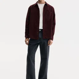 H&M Regular Fit Corduroy Shirt image 3