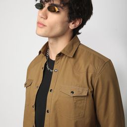 VASTRADO Men Classic Slim Fit Opaque Casual Shirt-picture-30