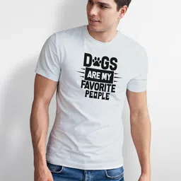 Seekbuylove Men Typography Printed Bio Finish T-shirt image 3