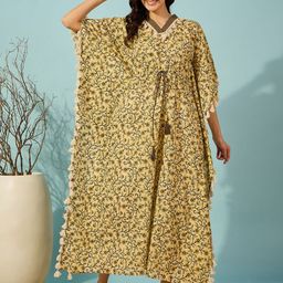 The Kaftan Company Printed Maxi Nightdress-picture-42