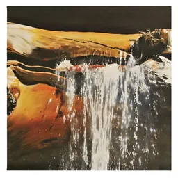 Inephos Brown And White Abstract Printed Canvas Wall Art-picture-24