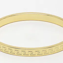 Anouk Men Gold-Plated Stainless Steel Kada Bracelet image 3
