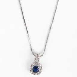 FASHION EMPIRE Silver-Plated Alloy Cubic Zirconia Pendant-picture-10