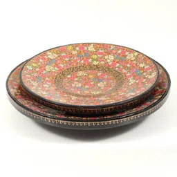 Exotic India Natural Elements Matte 2-Pcs Wall Hanging Decor - 2 In image 3