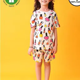 YK Girls Printed Night suit-image-72