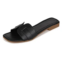 KALINI Women Open Toe Flats with Bows image 4