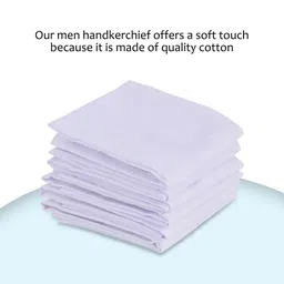 Kuber Industries Men Pack Of 6 Pure Cotton Reusable Handkerchiefs image 4