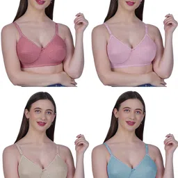 SHYAM SONS FLAIR Bra Full Coverage Heavily Padded image 3