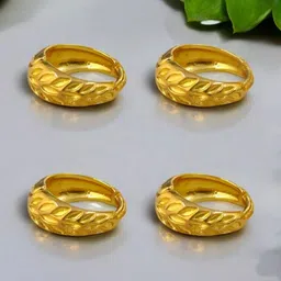 SHREE KRISHNA SHOPPING Gold-Plated Brass Earrings-picture-23