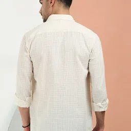 RIGS AND RAGS Smart Fit Checked Long Sleeves Cotton Casual Shirt image 2