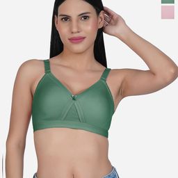 SHYAM SONS FLAIR Women Pack of 2 Full Coverage Non-Wired and Non Padded Bra-picture-28