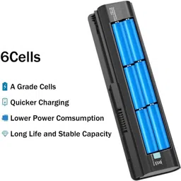 SellZone Compatible Battery For Pavilion dv5-2100 6 Cell Laptop Battery image 3