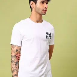 V-Mart Men Printed Applique T-shirt-picture-17