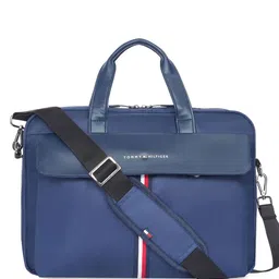 Tommy Hilfiger Unisex Striped Laptop Bag-image-54