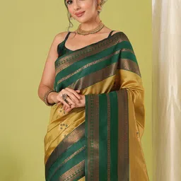 HERE&NOW Woven Design Banarasi Saree image 3