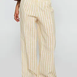 LULU & SKY Women Striped Wide Leg Parallel Trousers-picture-37