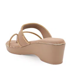 Dollphin Ethnic - Embellished Party Platform Sandals image 3