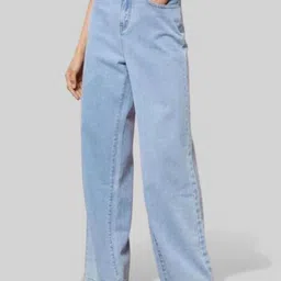 Moda Rapido Women Straight Fit High-Rise Light Fade Stretchable Jeans image 5