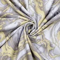 INDRA'S Multicoloured & Grey 250 TC King Bedsheet with 2 Pillow Covers image 4