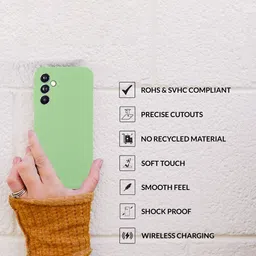 SPRIG Solid Printed Samsung Galaxy M34 5G Bumper Case Mobile Accessories image 3