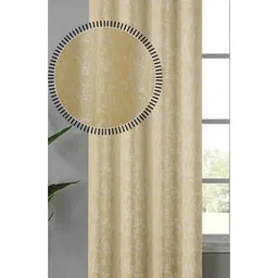 GEET CREATIONS Cream-Coloured Room Darkening Long Door Curtain-picture-35