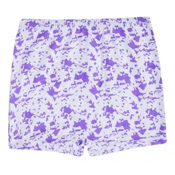 YELLOWDELIGHT Infant Boys Pack of 6 Printed Cotton Boyshort Briefs YD 805 Naya (b) White d image 2