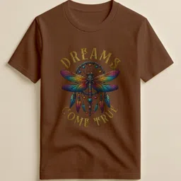 GRACE & JACK Graphic Printed Round Neck Short Sleeves Regular Fit Casual T-Shirt image 3