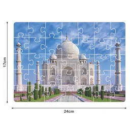 Ratnas 4 in 1 Wonders Of India Jumbo Jigsaw Puzzle Multicolour - 396 Pieces image 3