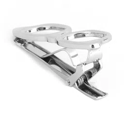 Alvaro Castagnino Silver-Plated Metal Tie Pin Brooch image 5