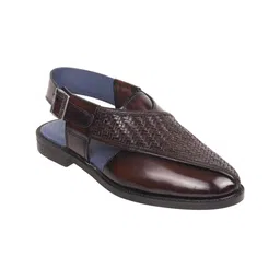 J.FONTINI Men Leather Shoe-Style Sandals-picture-15
