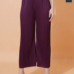 LECOWAR Women Pack of 2 Comfort Regular Fit Regular Trousers-image-6