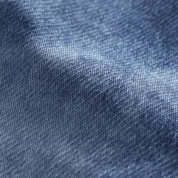 Babyhug Mid Thigh Length Denim Shorts - Blue image 4