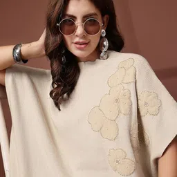 Mafadeny Embellished Round Neck Tunic With Trouser image 2