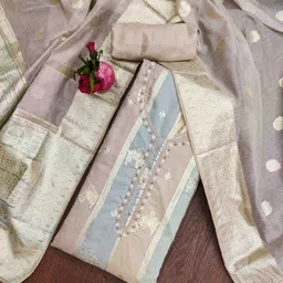 KALINI Unstitched Dress Material-picture-27