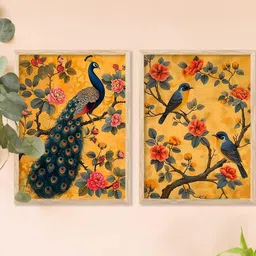 WALLLANE Brown Wood Wall Art-picture-29