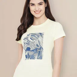 Metronaut Women Typography 2 Printed T-shirt image 5