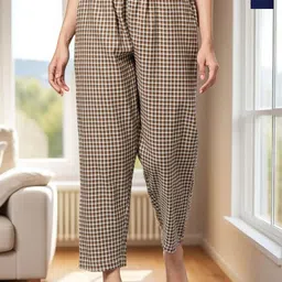 Kryptic Pack Of 2 Pure Cotton Mid-Rise Lounge Pants-image-8