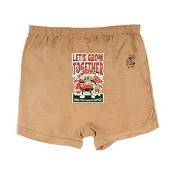 Kids Basket Girls Pack Of 8 Cotton Printed Mid-Rise Boy Shorts image 3