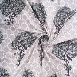 Adwitiya Collection Floral 210 TC Queen Bedsheet with 2 Pillow Covers image 2