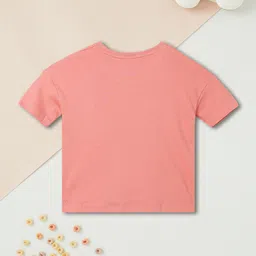 max Girls Minnie Mouse Printed Round Neck T-shirt image 4